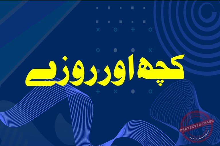 Read more about the article کچھ اور روزے